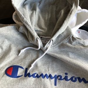 Champion Men’s Hoodie, new... size M